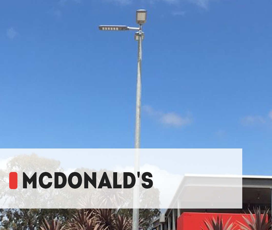 【Projet】 Installation d'éclairage McDonald 240W